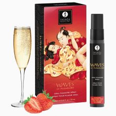 Спрей для посилення слиновиділення Shunga Waves of Pleasure Strawberry Sparkling Wine Спрей для посилення слиновиділення Shunga Waves of Pleasure Strawberry Sparkling Wine