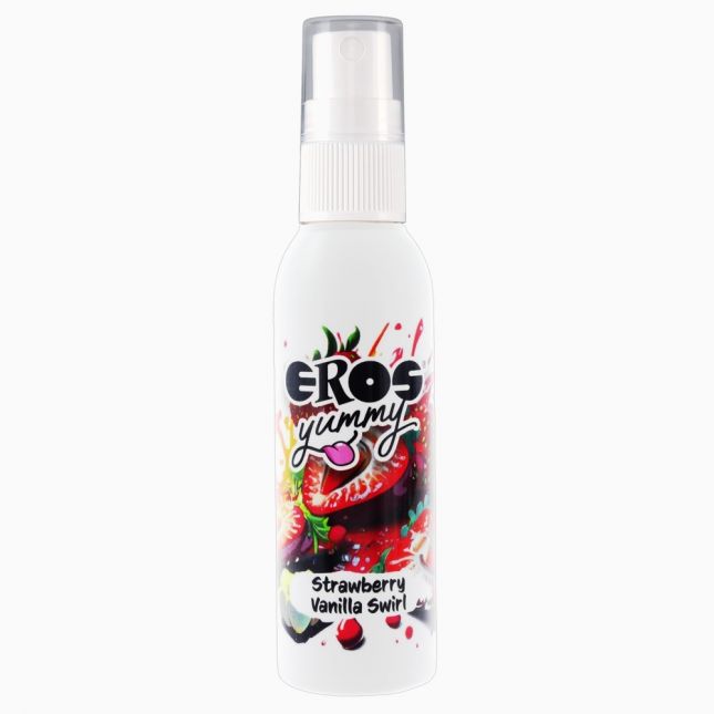 Оральний лубрикант - EROS Yummy Strawberry Vanilla, 50 мл