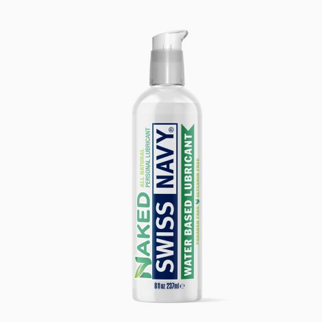 Лубрикант на водній основі Swiss Navy NATURAL All Natural, 237 мл, для чутливої ​​шкіри
