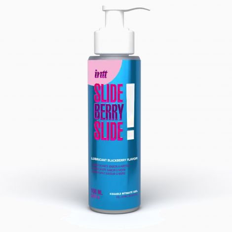 Лубрикант - Intt Slide Berry Slide! Blackberry Flavor, 35 мл