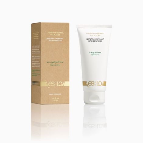 Змазка на водній основі YESforLOV NATURAL LUBRICANT WITH SEAWEED 100 мл, без гліцерину, екстракт водоростей