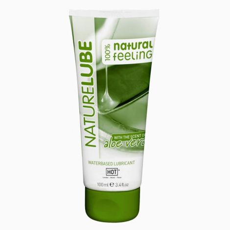 Лубрикант - HOT Nature Lube Waterbased ALOE VERA, 100 мл