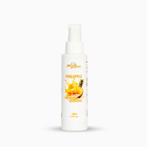 Інтимний гель-лубрикант - MyLove Taste Slide Sensitive Pineapple, 100 мл