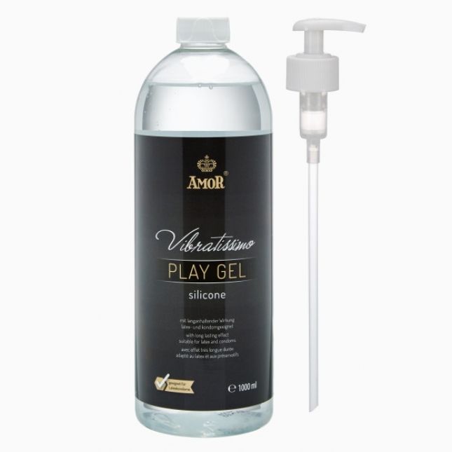 Лубрикант - Vibratissimo Play Gel Silicone, 1000 мл