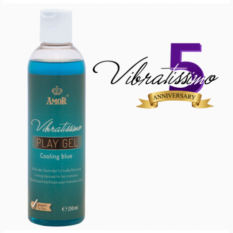 Лубрикант - Vibratissimo Cooling Blue, 250 мл