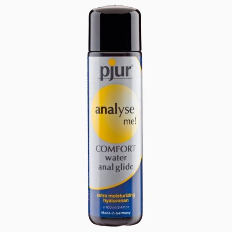 Анальний лубрикант pjur analyse me! Moisturising 100 мл, на водній основі, з гіалуроном Анальний лубрикант pjur analyse me! Moisturising 100 мл, на водній основі, з гіалуроном