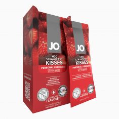 Набір лубрикантів Foil Display Box – JO H2O Lubricant – Strawberry – 12 × 10ml