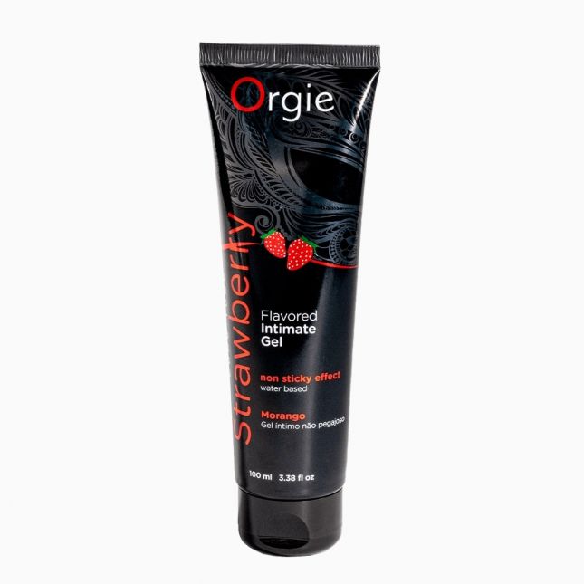 Лубрикант - Orgie Lube Tube Strawberry, 100 мл