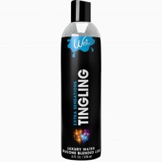 Охлаждающий лубрикант на водно-силиконовой основе Wet Extra Sensations Tingling (236 мл)