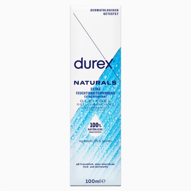 Лубрикант - Durex Naturals Extra Hydratant, 100 мл