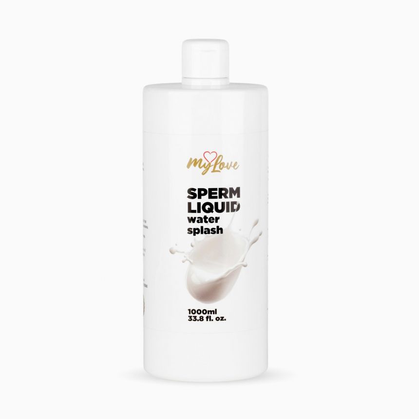 Лубрикант - MyLove Sperm Liquid Water Splash, 1000 мл Лубрикант - MyLove Sperm Liquid Water Splash, 1000 мл