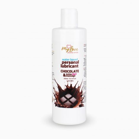 2в1 лубрикант та масажний гель - MyLove Aroma Series Intim&Massage Chocolate, 300 мл