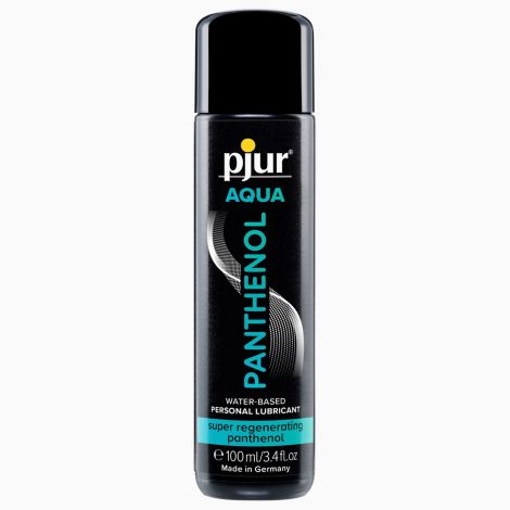 Лубрикант на водній основі pjur Aqua Panthenol 100 мл з пантенолом, догляд та зволоження
