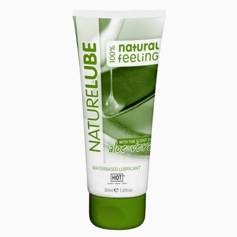 Лубрикант - HOT Nature Lube Waterbased ALOE VERA, 30 мл
