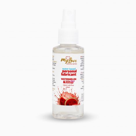2в1 лубрикант та масажний гель - MyLove Aroma Series Intim&Massage Watermelon, 50 мл
