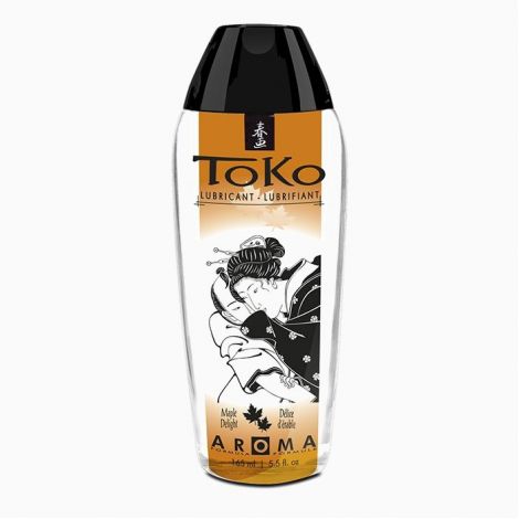 Лубрикант на водной основе Shunga Toko AROMA – Maple Delight (165 мл), не содержит сахара