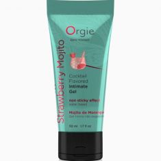 Лубрикант - Orgie Lube Tube Cocktail Strawberry Mojito, 50 мл