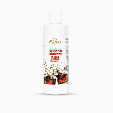 2в1 лубрикант та масажний гель - MyLove Aroma Series Intim&Massage Rum, 300 мл