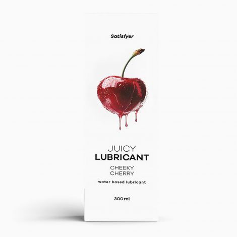 Лубрикант - Satisfyer Juicy Lubricant Cheeky Cherry, 300 мл