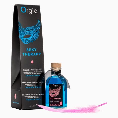 Набір для масажу - Orgie Sexy Therapy Cotton Candy, 100 мл (02.2026)