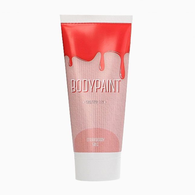 Фарба для тіла - Bodypaint Strawberry, 50 г