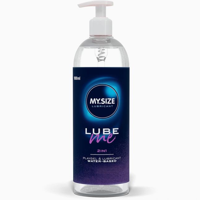 Лубрикант - My.Size Lube Me 2in1, 1000 мл