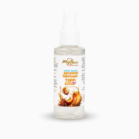 2в1 лубрикант та масажний гель - MyLove Aroma Series Intim&Massage Toffi, 50 мл