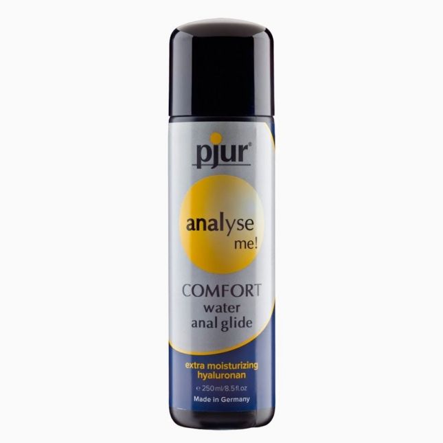 Анальна змазка pjur analyse me! Comfort water glide 250 мл на водній основі з гіалуроном