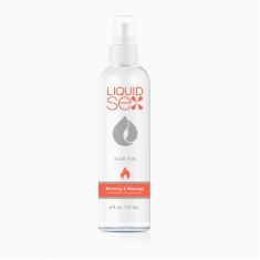 Topco Sales Liquid Sex Warming & Massage, 6 fl. oz. - согревающий лубрикант на водной основе 2 в 1, 177 мл