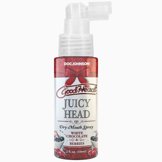 Зволожувальний спрей оральний Doc Johnson GoodHead - Juicy Head - White Chocolate and Berries 59мл