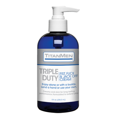 Густа змазка для фістингу Doc Johnson TitanMen - Triple Duty (240 г)
