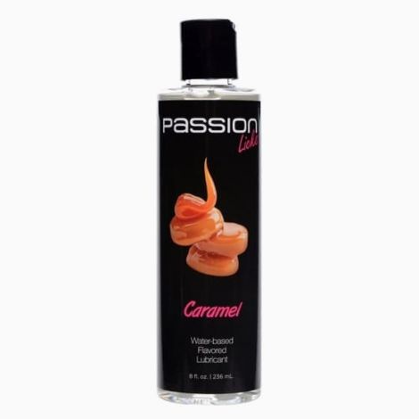 Passion Licks Caramel Water Based Flavored Lubricant - лубрикант, 236 мл. (ваниль)
