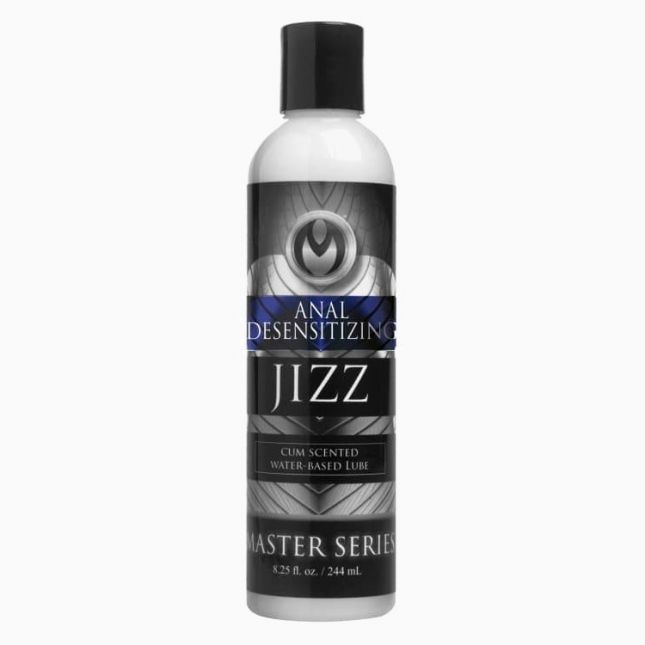 Jizz Cum Scented Desensitizing Lube - знеболююче змазка із запахом сперми, 244 мл