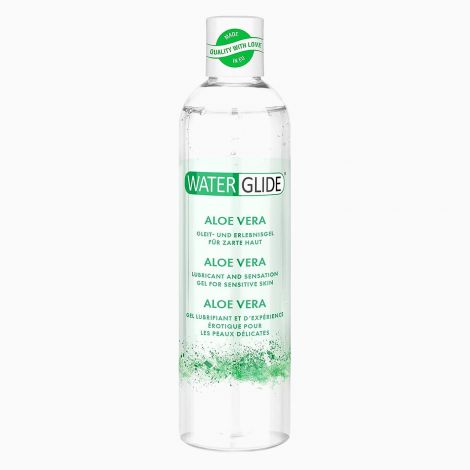 Лубрикант - WaterGlide Aloe Vera, 300 мл