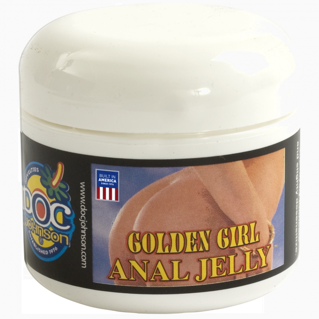 Анальная гель-смазка DocJohnson Golden Girl Anal Jelly (56 мл) на масляной основе, увлажняющая