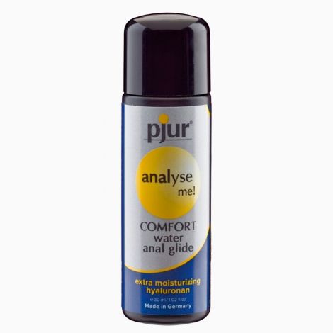 Анальний лубрикант pjur analyse me! Moisturising 30 мл, на водній основі, з гіалуроном Анальний лубрикант pjur analyse me! Moisturising 30 мл, на водній основі, з гіалуроном