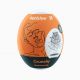 Satisfyer Masturbator Egg Single Crunchy мастурбатор яйцо, 7х5.5 см (оранжевый)