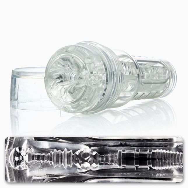Мастурбатор Fleshlight GO Torque, прозорий, компактний розмір