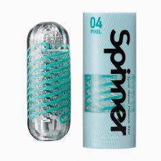 Tenga Spinner Masturbator Pixel- спиральный мастурбатор,13х4.5 см