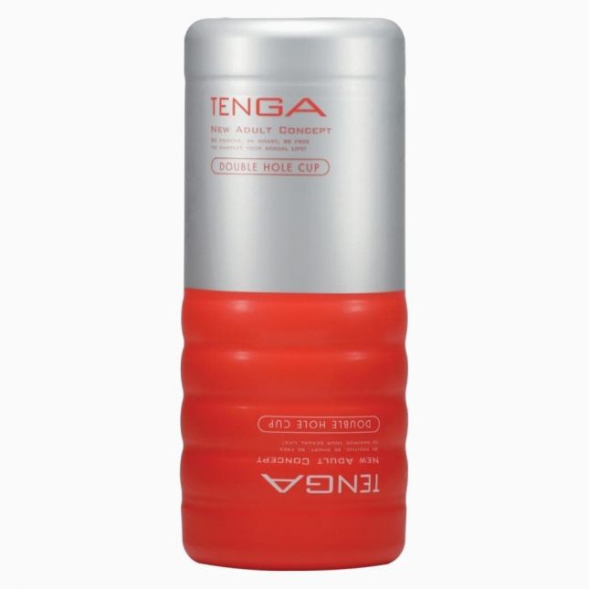 Мастурбатор "Tenga Double Hole Cup", 15х6 см