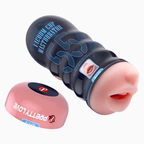Мастурбатор - Pretty Love Vacuum Cup Masturbator Mouth