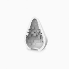 ФлешНаш Cube - мастурбатор-яйцо, 6.5х5 см