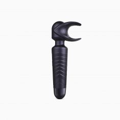 Мастурбатор-вибромассажер Manwan MAN.WAND EVO Black Plum, отлично для пар, виброминет