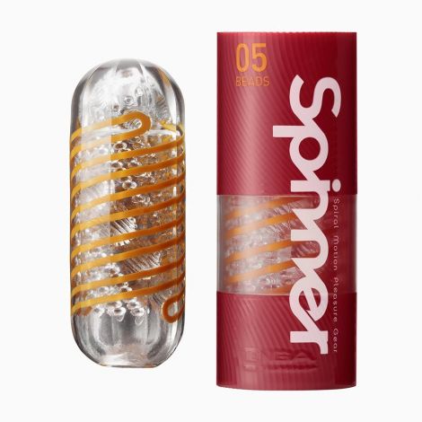Tenga Spinner Beads спиральный мастурбатор, 13х4.5 см