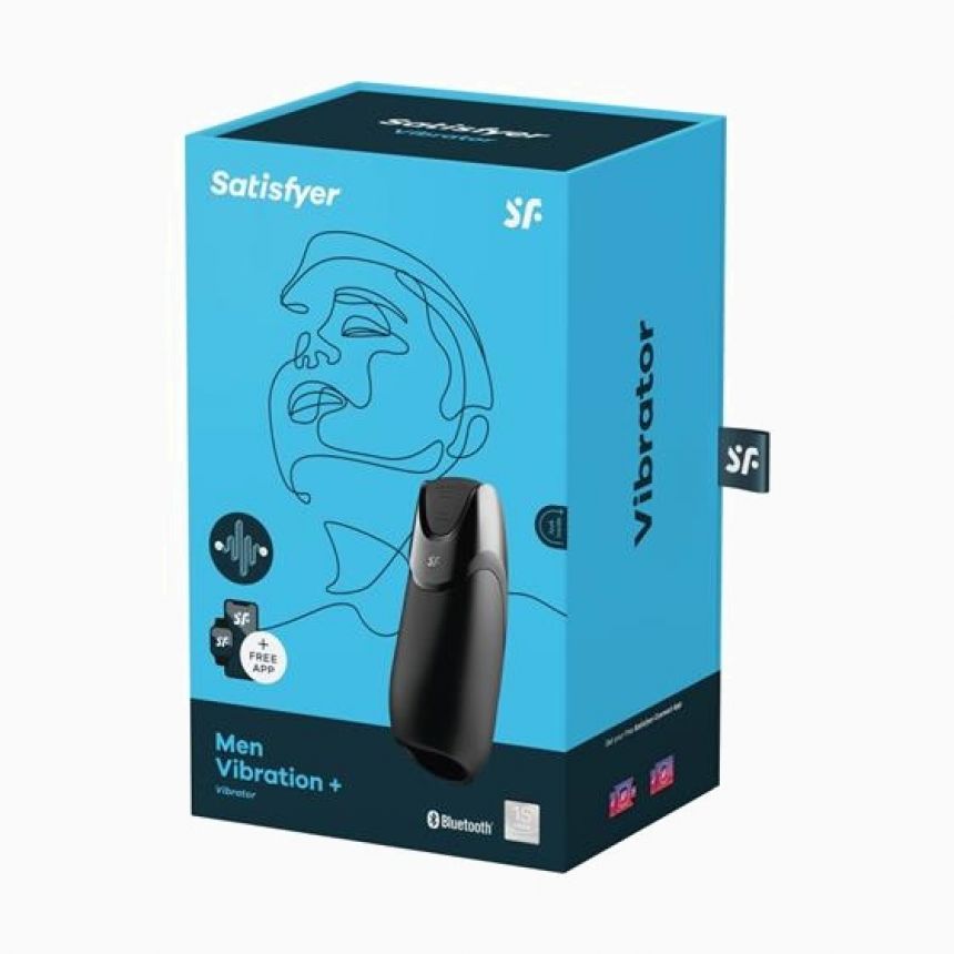 Мастурбатор - Satisfyer Men Vibration+ Connect (App) Мастурбатор - Satisfyer Men Vibration+ Connect (App)