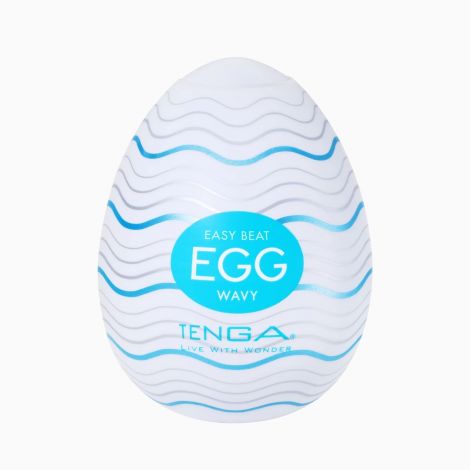 Мастурбатор-яйцо Tenga Egg Wavy