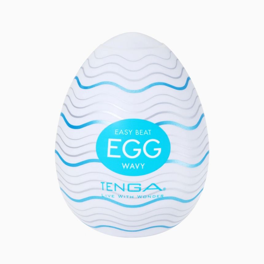 Мастурбатор-яйце Tenga Egg Wavy Мастурбатор-яйце Tenga Egg Wavy