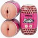 Мастурбатор - Slider Double-Ended Masturbator Ass and Vagina Flesh (пошкоджена захисна плівка)