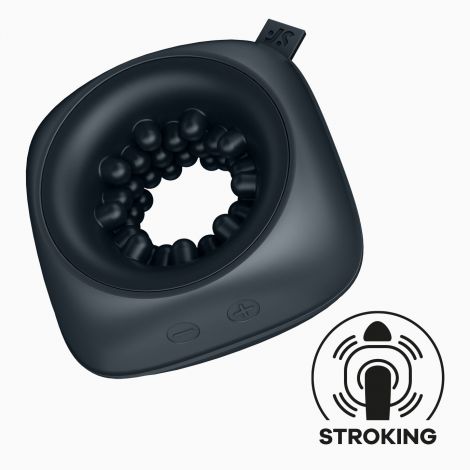 Мастурбатор Satisfyer Ring Stroker, 12 режимів вібрації, універсальний, компактний Мастурбатор Satisfyer Ring Stroker, 12 режимів вібрації, універсальний, компактний