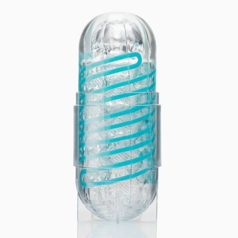 Мастурбатор Tenga Spinner 01 Tetra з пружною стимулювальною спіраллю всередині, ніжна спіраль
